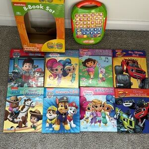 My First Smart Pad Library -8 Book set and Interactive Pad (Nickelodeon)